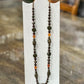 Chunky Earth Tone Multi-Bead Statement Necklace