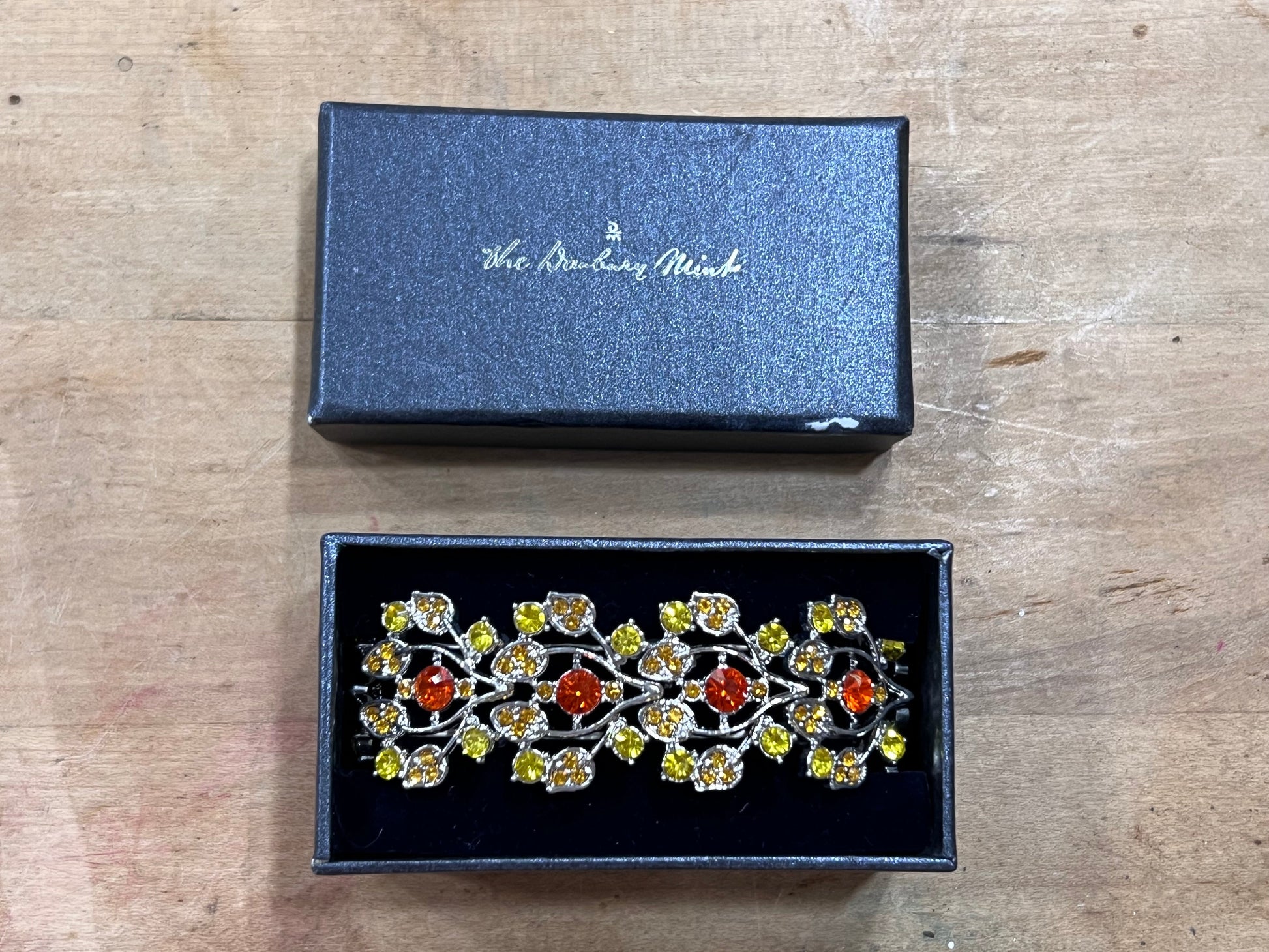 Danbury Mint Seasonal Sensations Autumn Leaves Stretch Bracelet