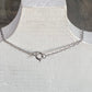 Vintage Celtic Openwork Tiger's Eye Statement Pendant Necklace