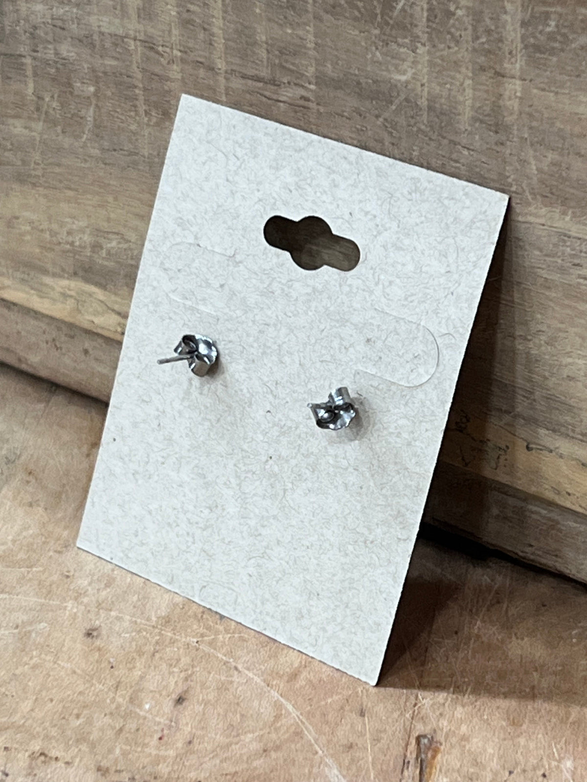 Miniature Ship’s Wheel Stud Earrings – Antique Bronze Nautical Post Earrings The Mustard Seed Collection, The Seed