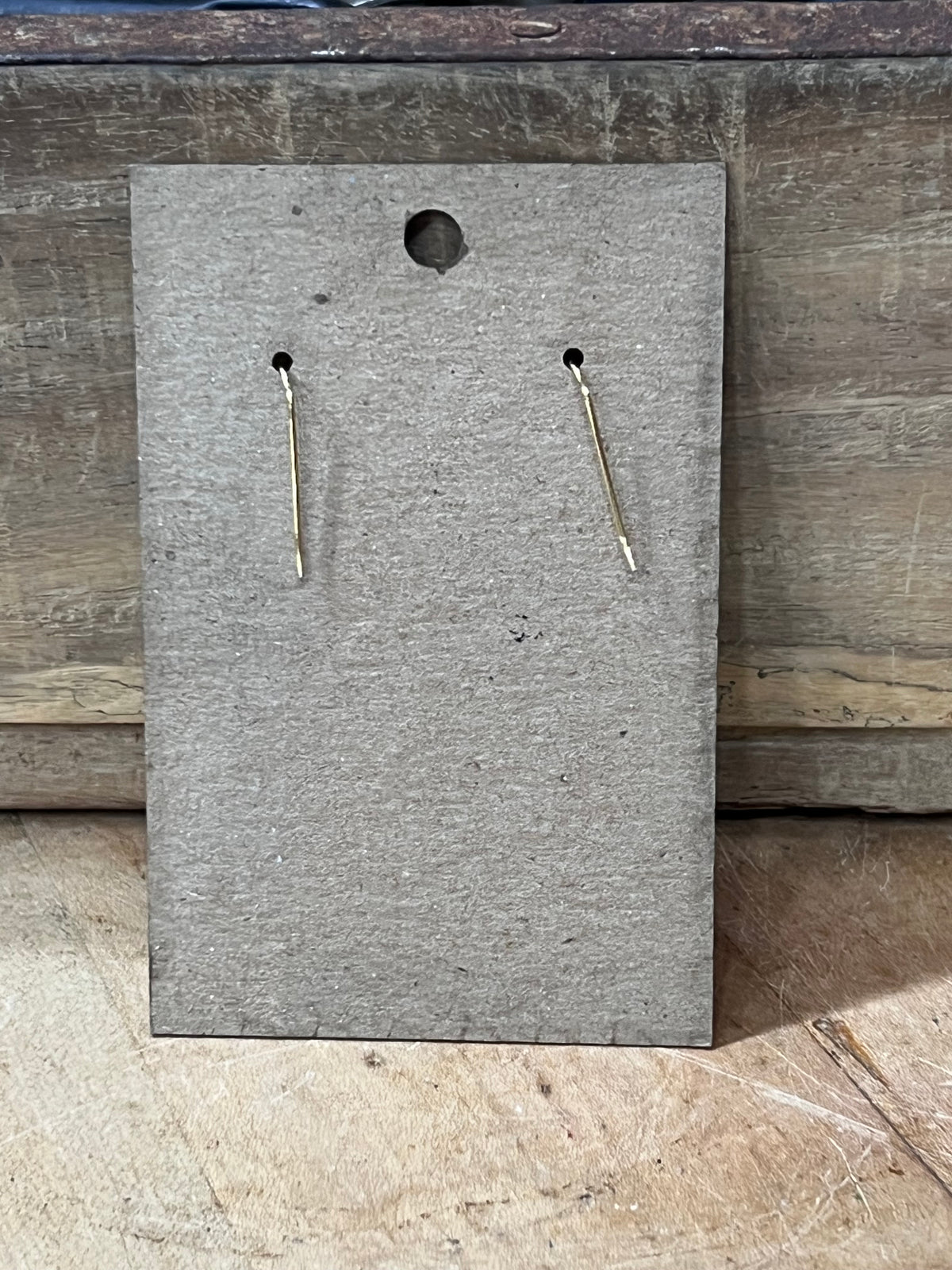 Gold Dollar Sign Dangle Earrings