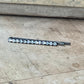 Vintage Silvertone Clear Rhinestone Bobby Pin / Hair Slide The Mustard Seed Collection, The Seed