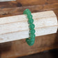 Natural Green Aventurine Gemstone Beaded Stretch Bracelet The Mustard Seed Collection, The Seed