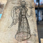 Vintage Style Wirework Angel with Violin
