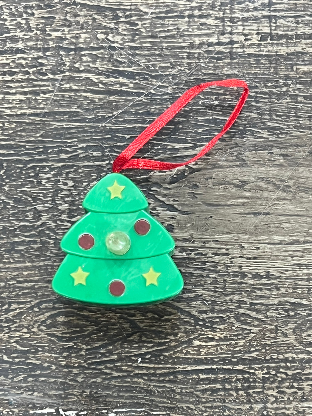 Light-Up Christmas Tree Ornament