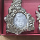 Gorham Silver-Plated Holiday Picture Frame Ornaments - Set of 3