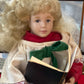 Vintage Animated Moving Holiday Trio Choir of Carolers Display