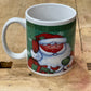 Vintage Wondertreats Christmas Santa Mug & Plate 2-Piece Set