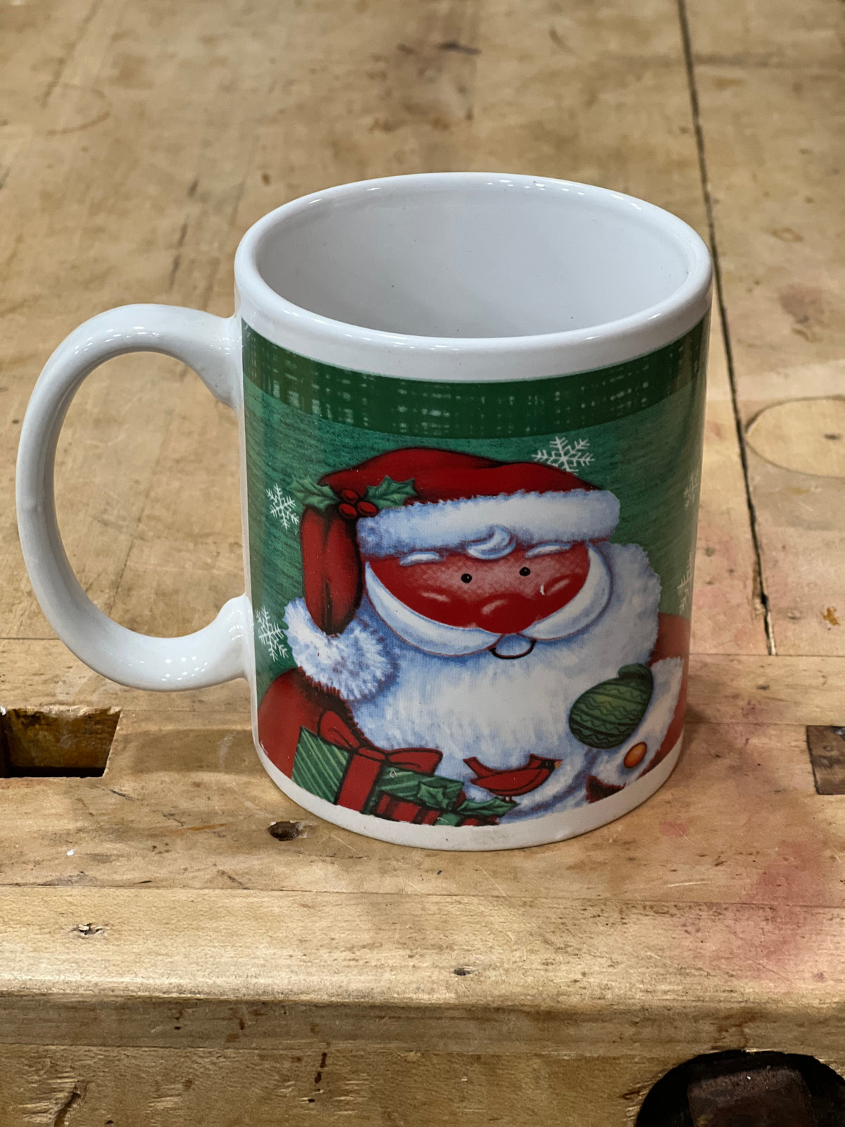 Vintage Wondertreats Christmas Santa Mug & Plate 2-Piece Set