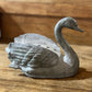 vintage Petites Choses heavy die-cast metal swan.