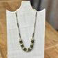 Ultra-Lightweight Earth Tone Stone-Look Necklace (16")