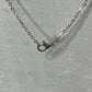 Silver Nautical Anchor Pendant Necklace (18")