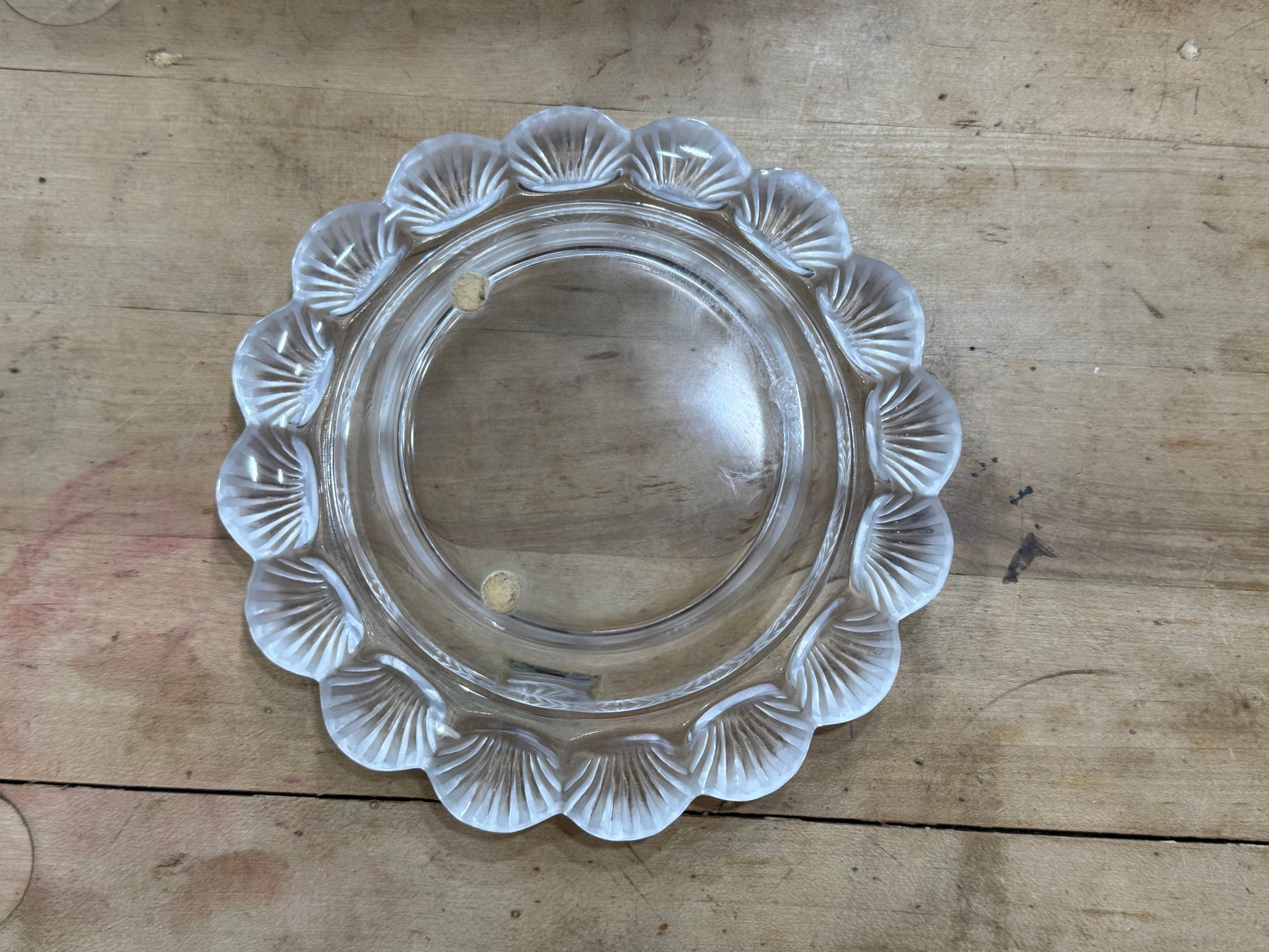 Lalique Crystal "Coquilles" (Shells) Bowl