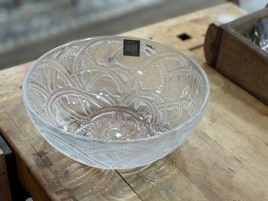 Lalique Crystal "Pinsons" Bowl