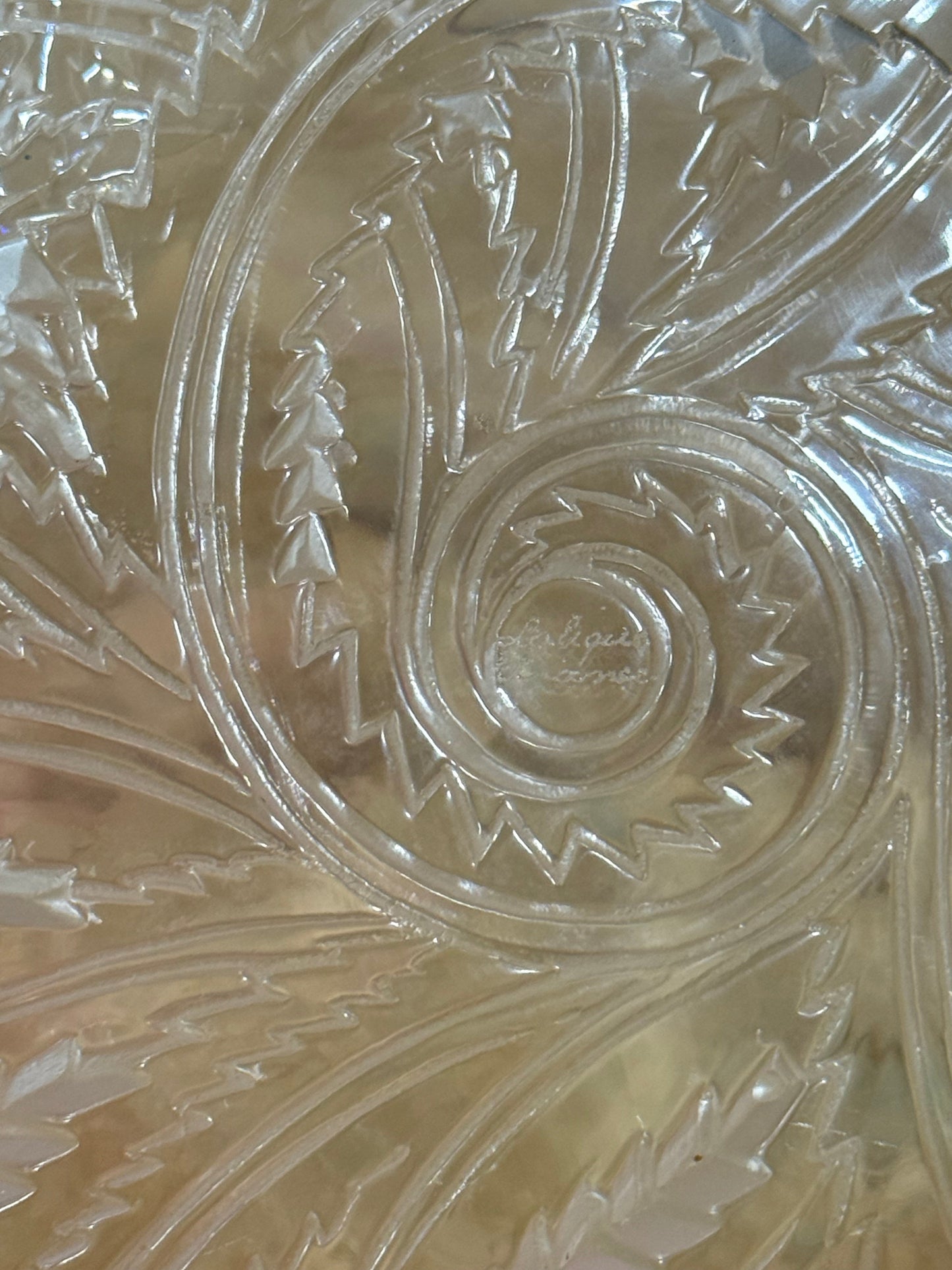 Lalique Crystal "Pinsons" Bowl