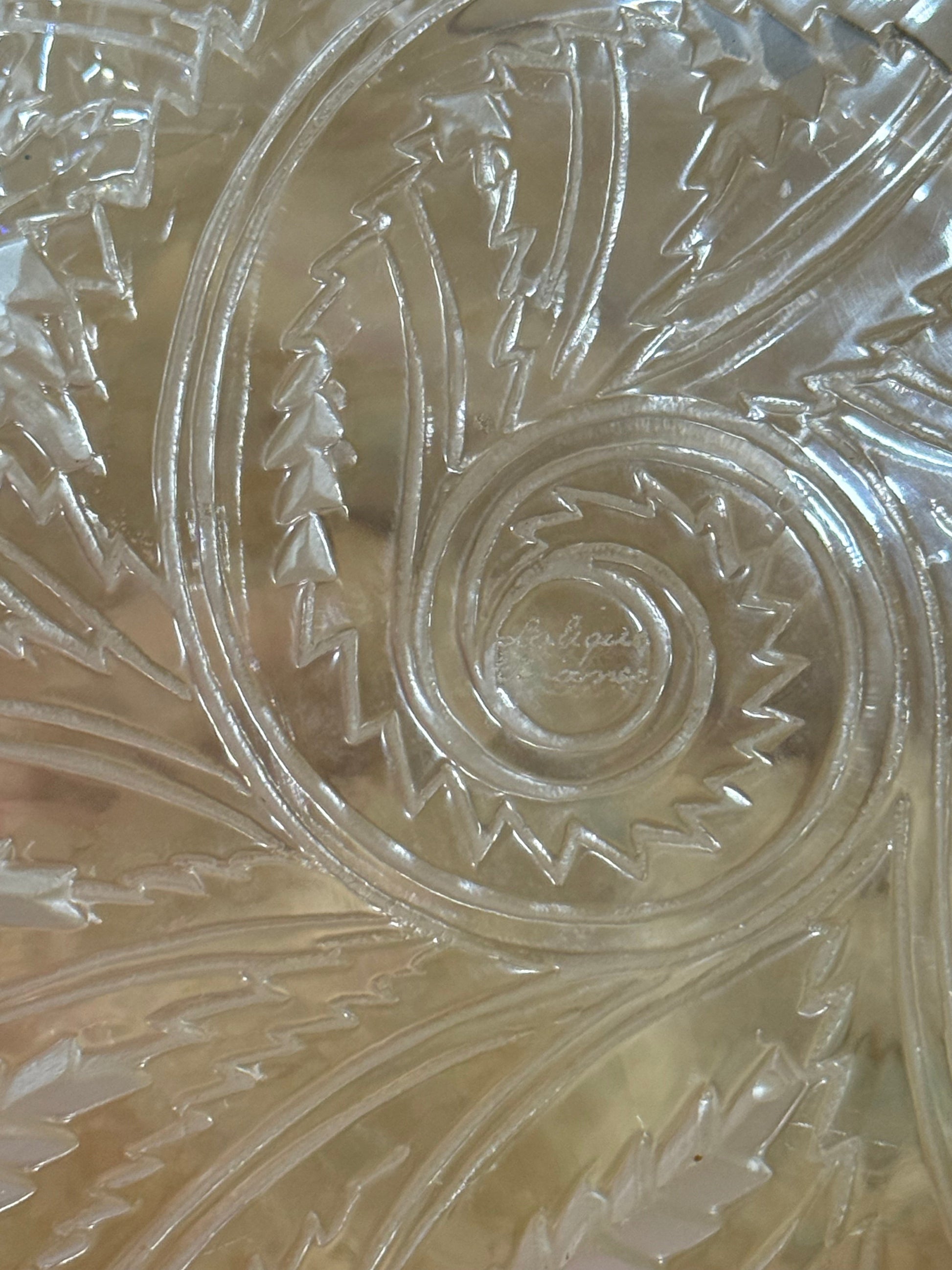 Lalique Crystal "Pinsons" Bowl