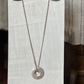 Inspiration Within Engraved Washer Pendant Necklace
