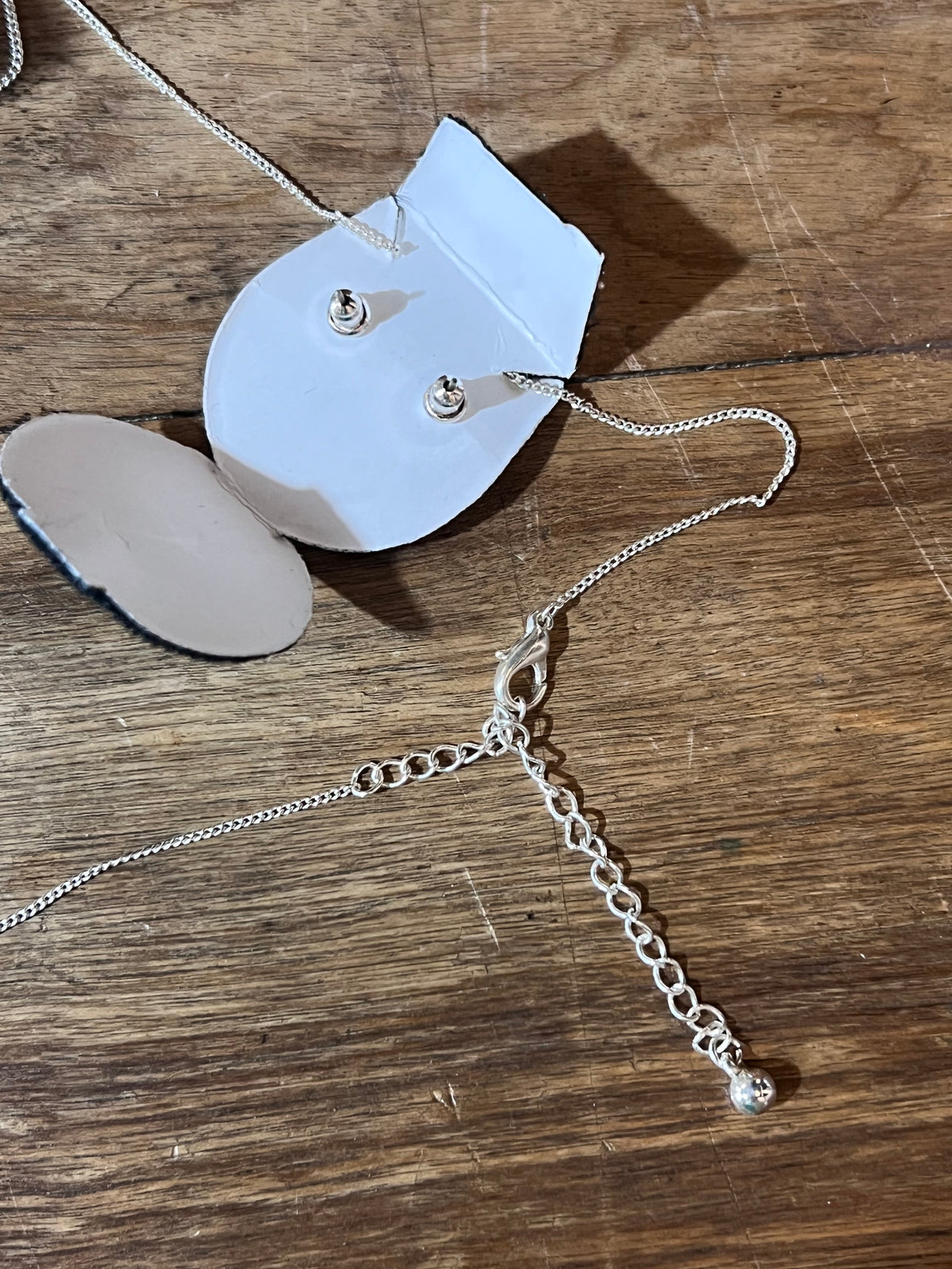 Classic Princess-Cut Cubic Zirconia Pendant & Earring Set