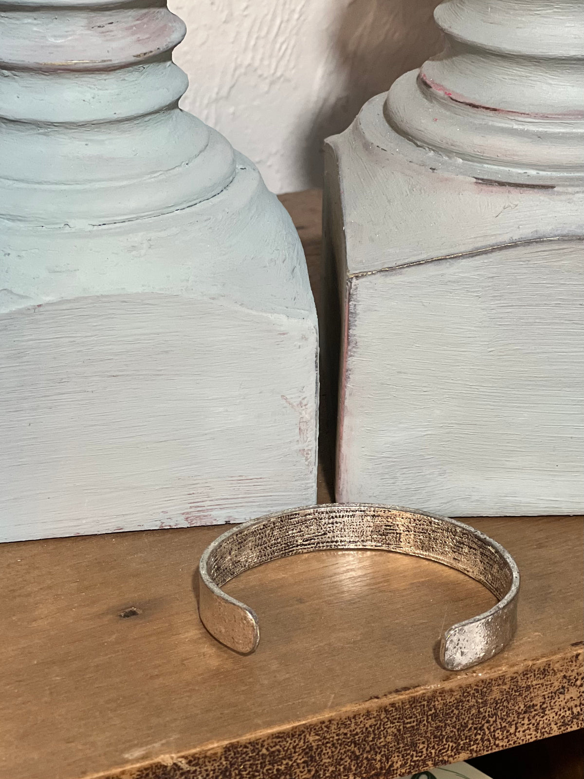 "Dream Bigger" Inspiring Engraved Cuff Bracelet