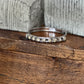Classic Rhinestone Solitaire Hinged Bangle Bracelet