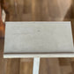 44.5" Vintage Gray Wooden Podium Stand – Slanted Display Lectern
