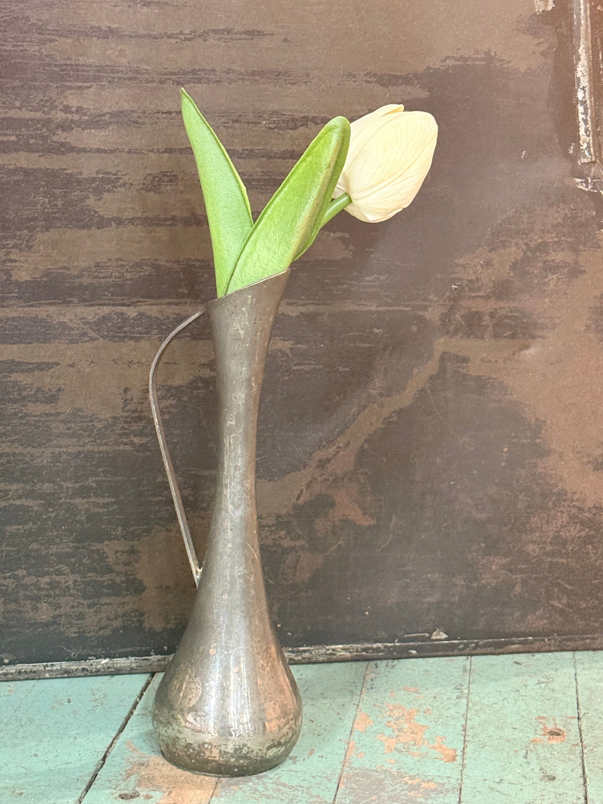 7" Vintage Royal Holland Pewter Bud Vase