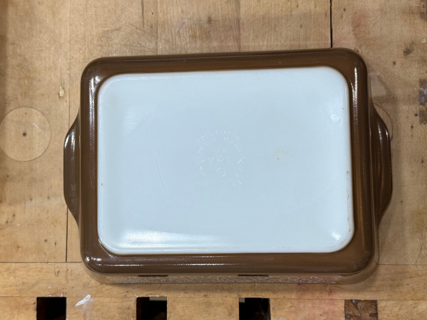 Woodland Brown Pyrex
