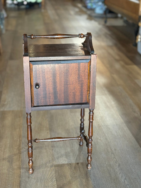 Antique Wooden Smoking Stand