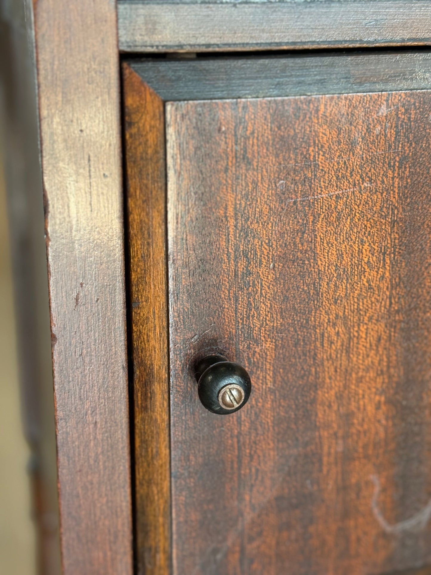 Antique Wooden Smoking Stand