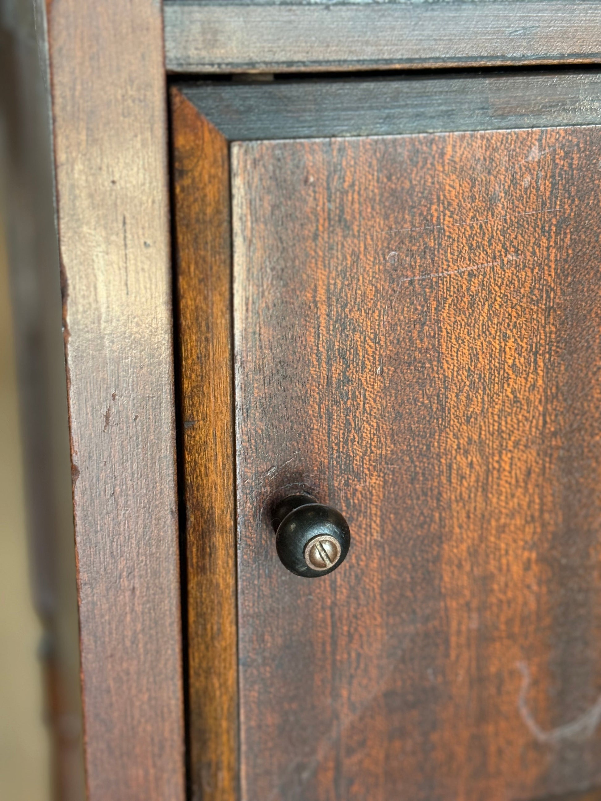 Antique Wooden Smoking Stand