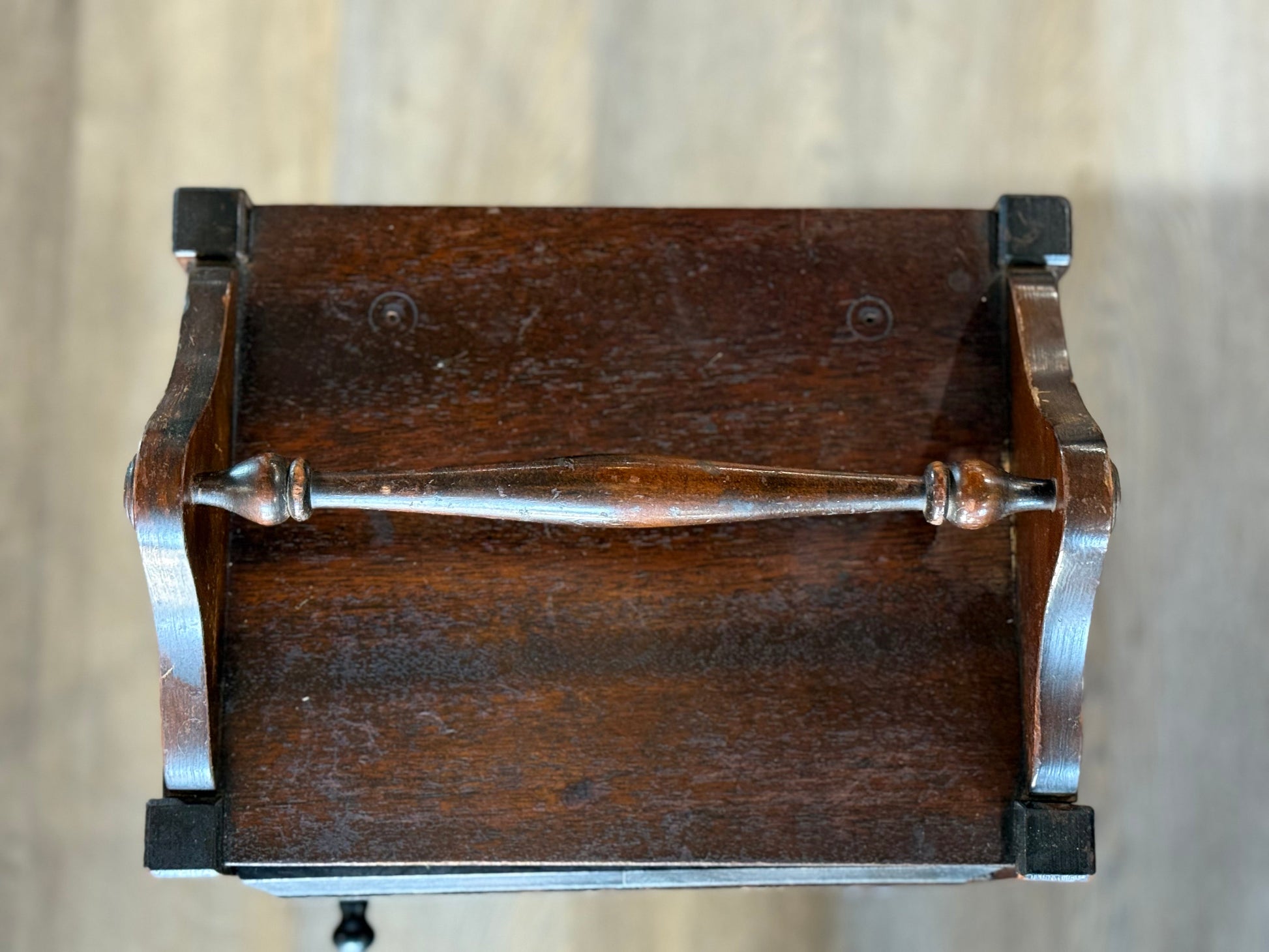 Antique Wooden Smoking Stand