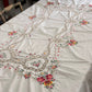 Cross Stitch & Lace Tablecloth
