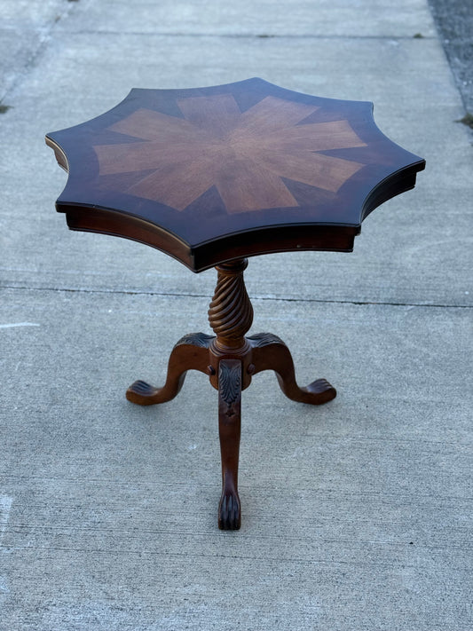 Pedestal Octagon Starburst Table