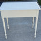 Vintage Cream Vanity or Desk with one Drawer
