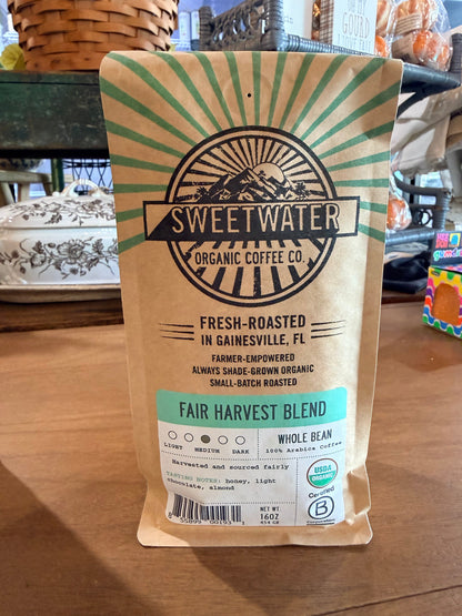 Fair Harvest Blend - Fair Trade Organic Coffee - 1 lb.Coffee