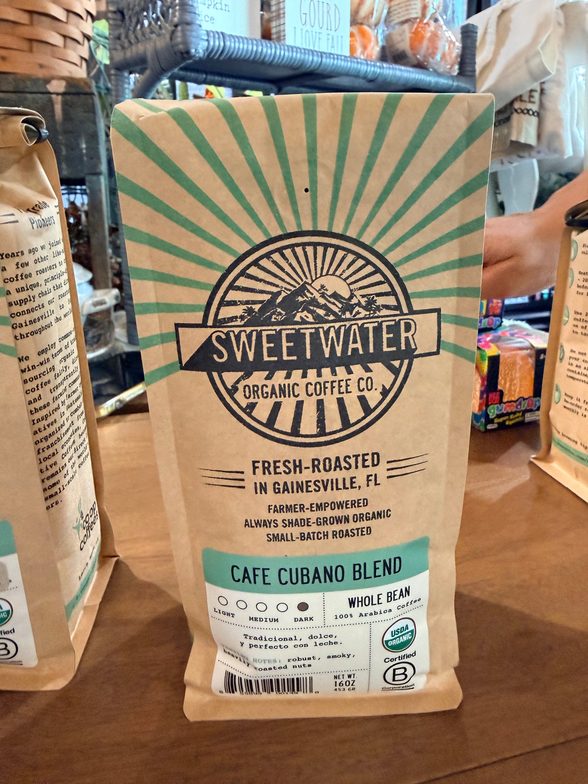 Cafe Cubano Blend- French FT Organic Coffee - 1 lb.Coffee