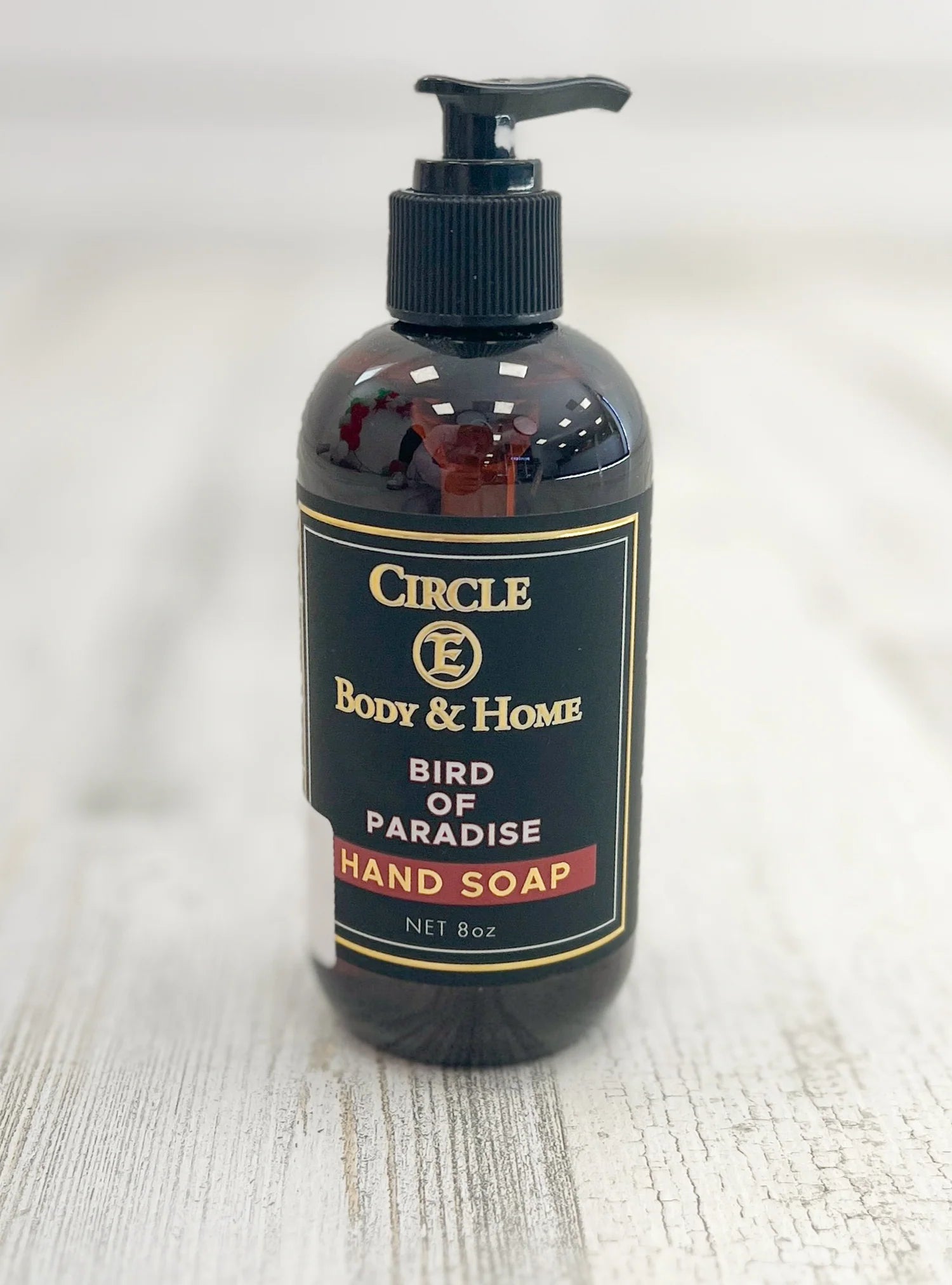 Bird of Paradise Circle E Candle Hand Soap
