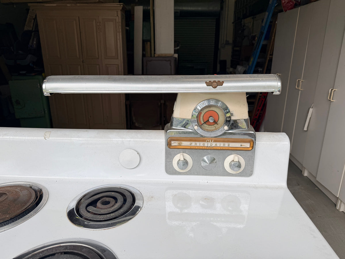 1950s Frigidaire RM-45 Vintage Electric Range — Original GM Clock & Light Frigidaire