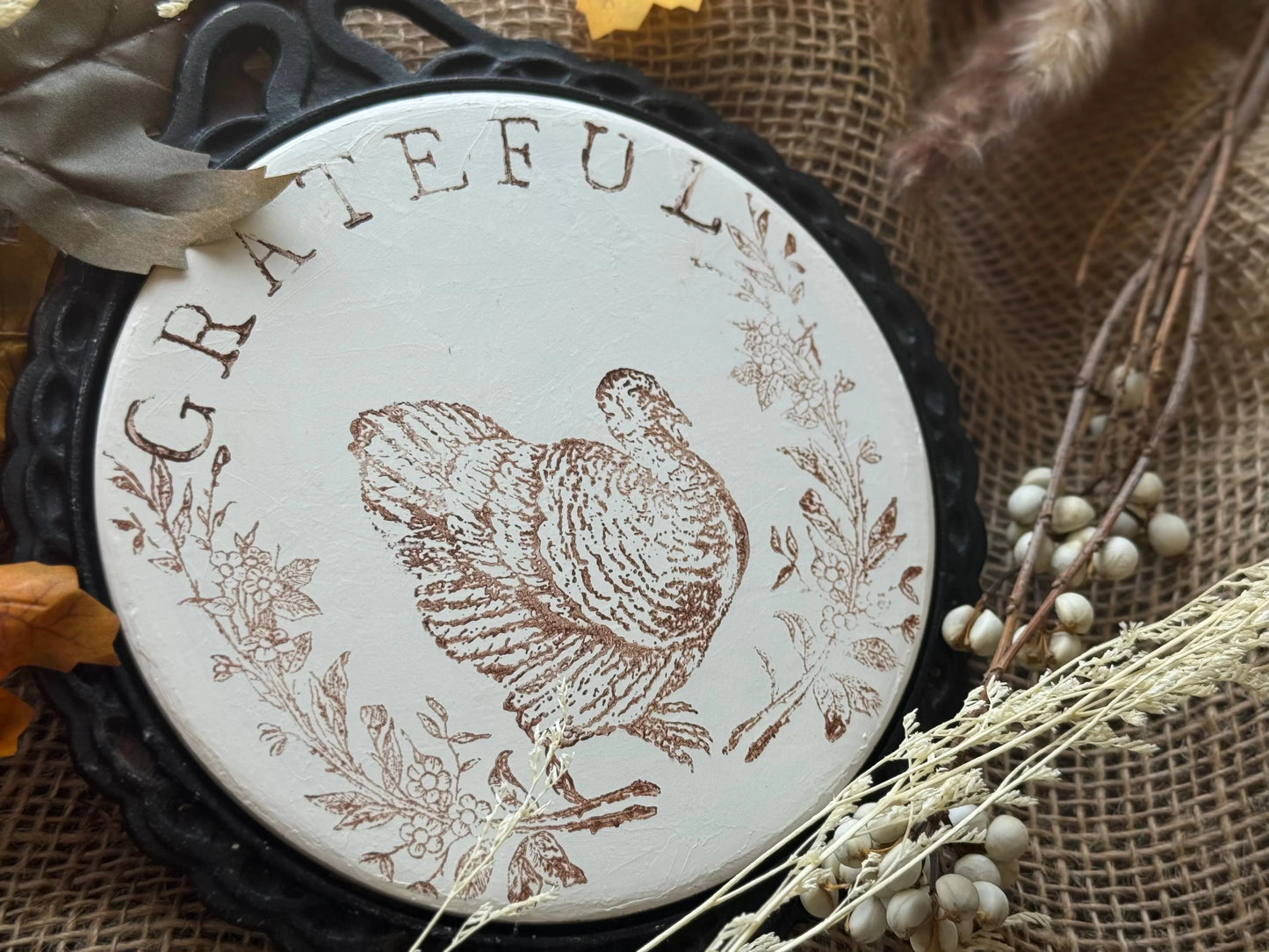 Autumn Blessings 12X12 IOD Stamp