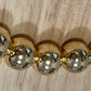 Gold Filled Beaded Ball Bracelet 7"-9"