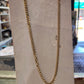 Gold Filled Figaro Necklace 19"
