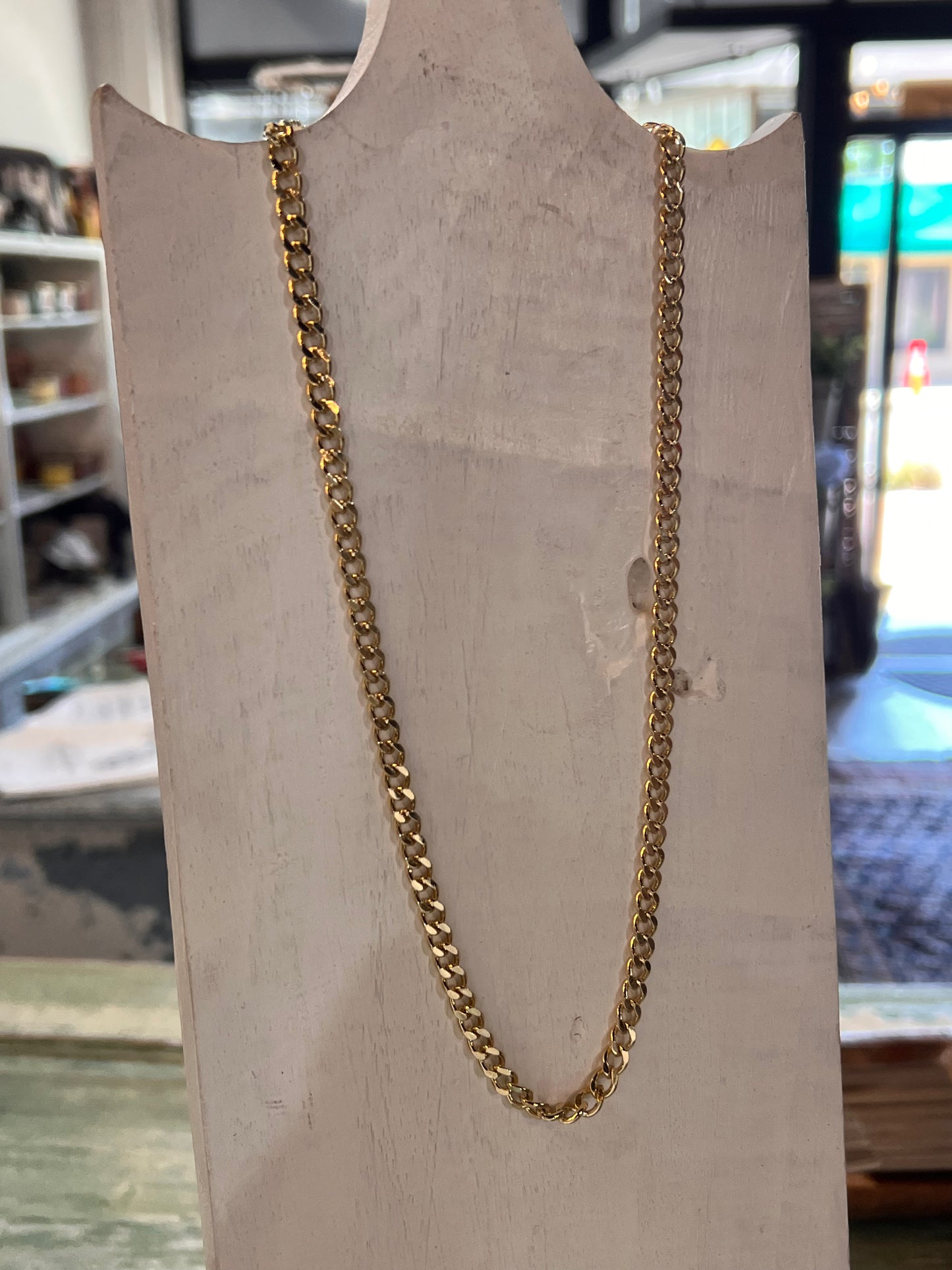 Gold Filled Figaro Necklace 19"