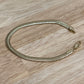 Gold Filled Flat Herringbone Bracelet 7"