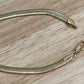 Gold Filled Flat Herringbone Bracelet 7"