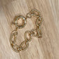 Gold Filled Rolo and Twist Bracelet 7"