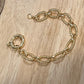Gold Filled Rolo and Twist Bracelet 7"