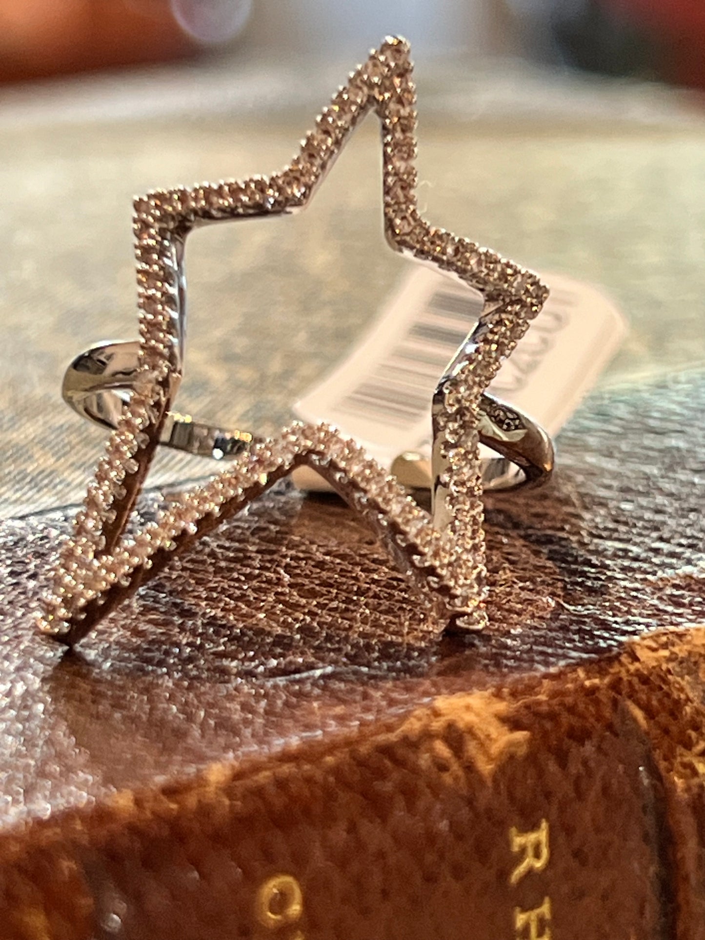 Tarnish Free Rings Sz 9 CZ STAR