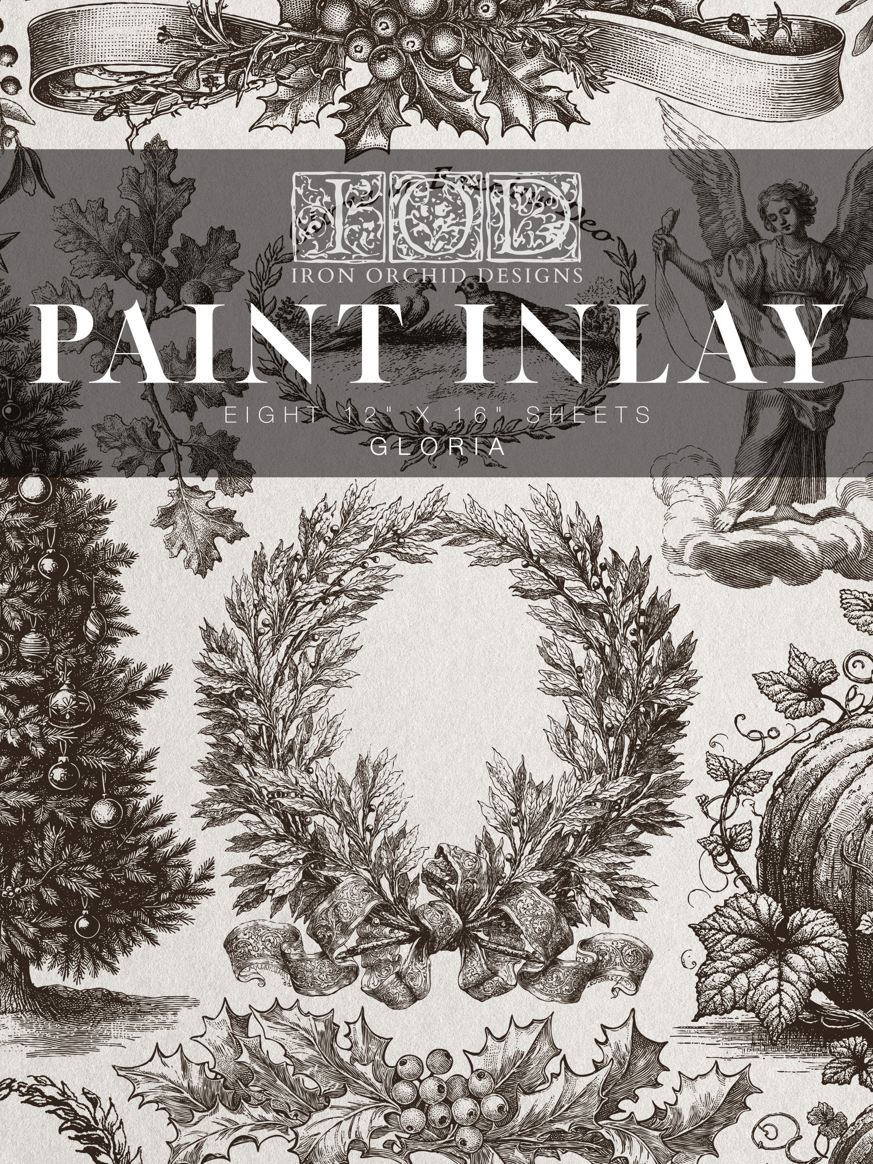 Gloria IOD Paint Inlay 12x16 Pad™
