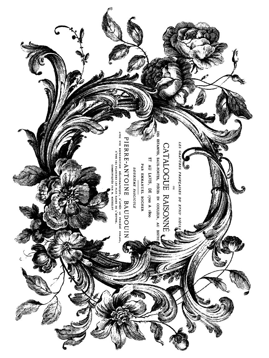 Melange IOD Paint Inlay 12x16 PadЄ