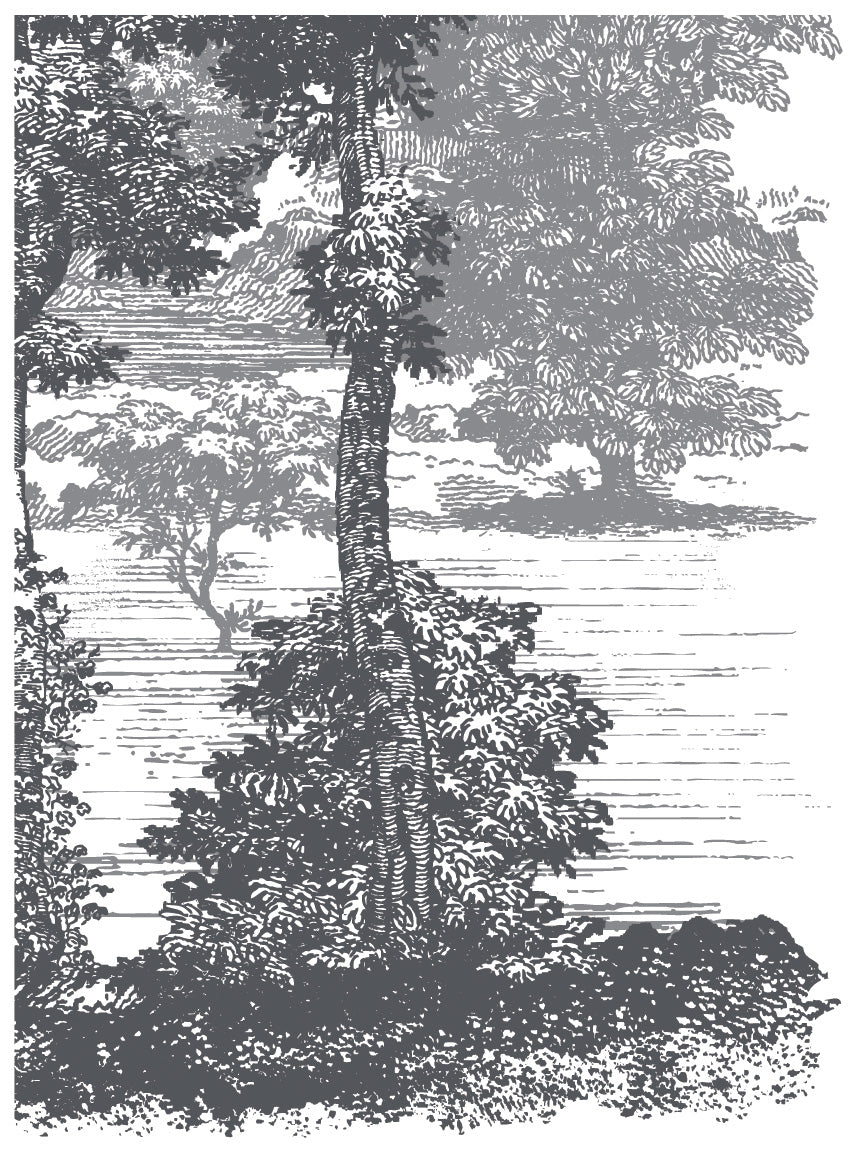 Summer Villa IOD Paint Inlay 12x16 PadЄ